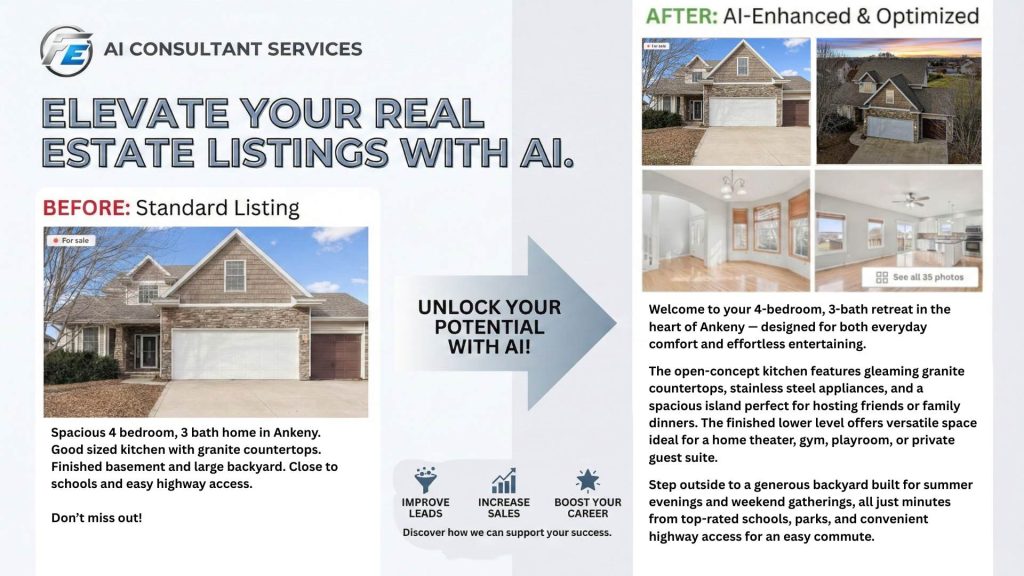 Listing Description — Before vs After